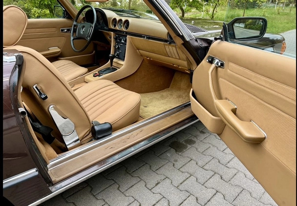 Mercedes-Benz SL cena 66500 przebieg: 189000, rok produkcji 1973 z Warszawa małe 121